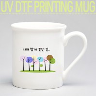 드망즈 UV DTF필름인쇄 머그 아인슈페 화이트