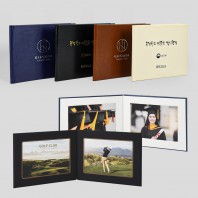 지류 앨범 가죽 앨범 방문기념 고급 사진첩