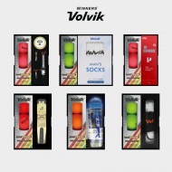 볼빅 비비드 3구 선물세트 (3pc) 무반사 무광택 볼마커 인쇄