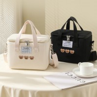 로페리아 곰돌이 세마리 숄더 보온보냉백(0215848)