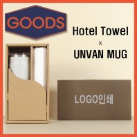 코마솔리드타월+어반스텐머그컵1P-굿즈용세트