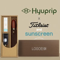 협립 3단60엔티크 고밀도 완전자동우산 +선크림+타이틀리스트 골프공 3구-세트