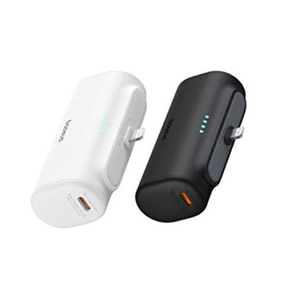 베이스어스 도킹형 보조배터리 8핀 5000mAh 20W