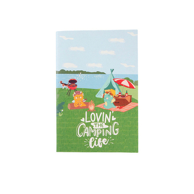 ZA563 [커스텀굿즈] 풀오버인쇄 박물관/체험관 굿즈제작 크라프트 재질 A5 노트 (박스제작가능)