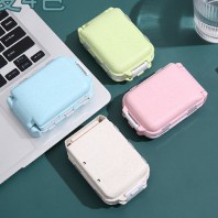 제이엘 휴대용 방수 3단 알약케이스