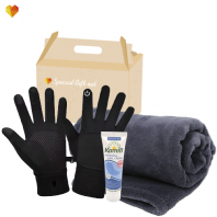 브생건 방한세트 120-1호(스마트 방한장갑+카밀 핸드크림+따소담 무릎담요)