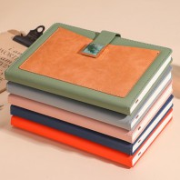 로페리아 PU 투톤 스퀘어 버클 A5 다이어리 노트(0216467)