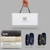 잭니클라우스 5단캡슐패치우양산+프리미엄 호텔수건 200g (국산) 선물세트