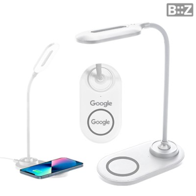 비즈 2in1 LED스탠드조명 15W고속무선충전기 LW200