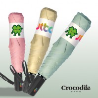 [크로커다일] 3단 행운이 클로버 시그니처 슬림 암막 우양산