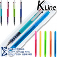 케이라인 5링포커스3색+스타사각형광펜세트