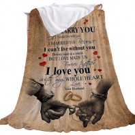 로페리아 플란넬 러빙유 디자인 무릎담요(75*100cm)(0209651)