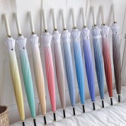 로페리아 16K 그라데이션 가죽손잡이 장우산(0215860)