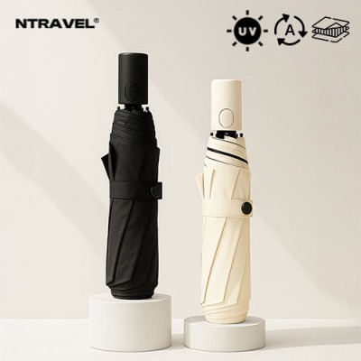 N트래블 여행용 3단 300T 고밀도 경량 8K 완전자동양우산