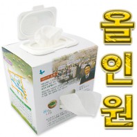 독판인쇄 콤보티슈 (물티슈 30매+넵킨지(엠보) 100매)