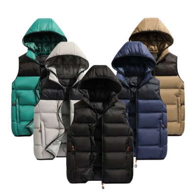 로페리아 남성 플리스 배색 캠핑 스키장 보온 조끼(0216604)