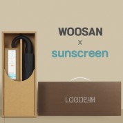 가르시아 3단 블랙곡자손 완전자동우산 +선크림-세트