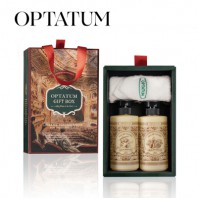 옵타움 OPTATUM 헤어세트 샴푸 & 트리트먼트 & 타월 3종 선물세트(루시드 나잇)