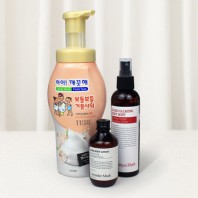아이깨끗해 거품샤워 바디워시 700g 바디미스트 3종세트