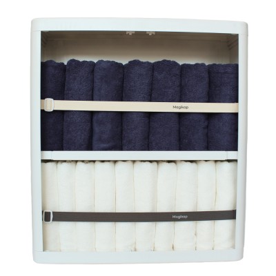 매직캡 욕실장 수건 정리 가드 수건지키미 L 2p
