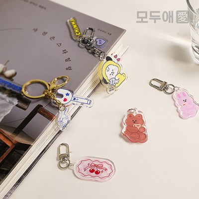 모두애 아크릴 키링 굿즈