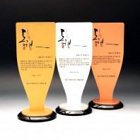 공로 우승 트로피 금속패 E7016