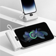 뉴에이커 LED 듀얼 미니 보조배터리 5,000mAh SM-ST-L55