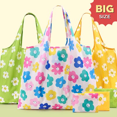 스마일플라워빅장바구니 (BIG SIZE)
