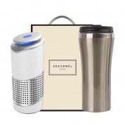 시즈넬 선물세트 공기청정기+슬림텀블러