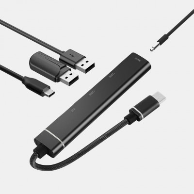 초슬림 C타입 4in1 멀티 허브 EM-47