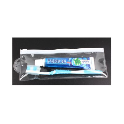 페리오 여행용 치약칫솔1P세트(지퍼백케이스)
