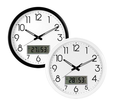 350 무소음 디지털온습도벽시계