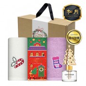 송월 크리스마스 디퓨져 3조세트 (오너먼트 2매 + 코코도르 120ml 1개)