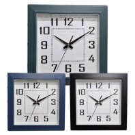 290 정사각 라인 벽시계