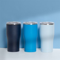 나빙 3가지 자연을 담은 바다빛 304 스텐 슬라이드캡 텀블러 600ml