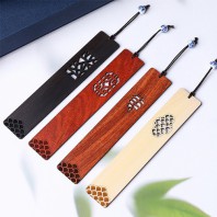 제이엘 전통문양 나무 책갈피 북마크