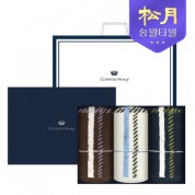 [송월타올] 카운테스마라 체크40 200g 3P 타올세트