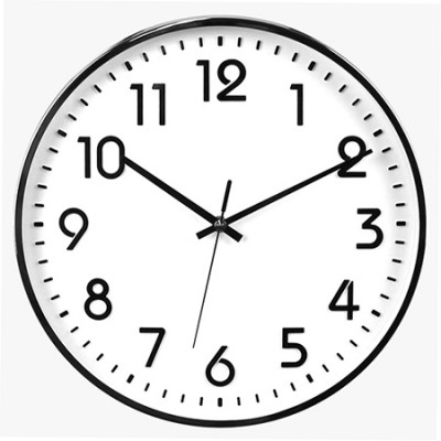 300 입체숫자크롬벽시계