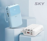 스카이 필 U10PD 빌트인 케이블 LED 고속 충전 보조배터리