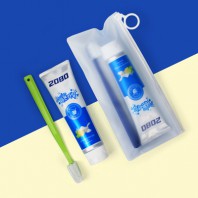 2080 퓨어 레몬라임 치약 125g  크리오  미세모칫솔 2종세트