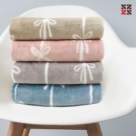 리본극세사담요