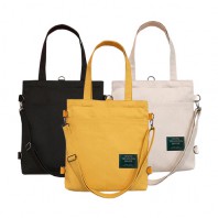 로페리아 더블포켓 숄더토트 캔버스 데일리백(0202175)