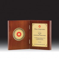 7216 우드금속 상패 (155*200mm)