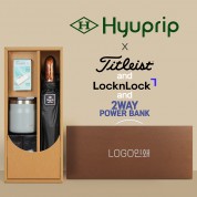 협립 3단 70 암막고밀도 완전자동우산 +배터리+락앤락 메트로머그+타이틀리스트 골프공 6구-세트