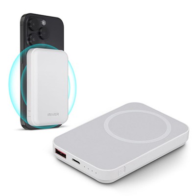 아이리버 15W 유, 무선 맥세이프 보조배터리 5000mAh IMS-5000