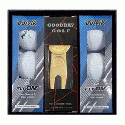 볼빅 골프공6구+그린보수기+귀걸이 쿨마스크3종세트