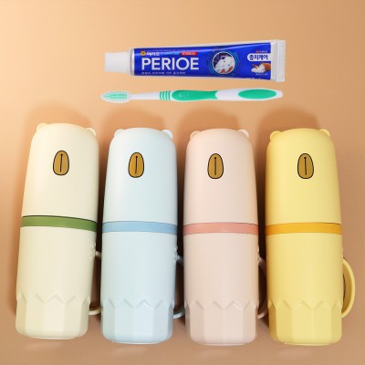 파스텔 곰돌이 칫솔통 (페리오치약50g) 치약 칫솔세트