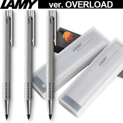 [정품] 라미 로고 샤프 106(브러쉬드 스틸)(ver. 오버로드)