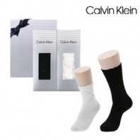 [캘빈클라인] 신사 숙녀 혼합 양말 2족 세트_프리미엄라인