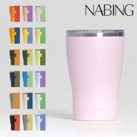 나빙 18가지 자연을 담은 304 스텐 슬라이드캡 텀블러 350ml